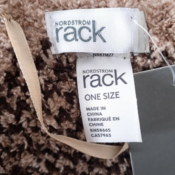 Nordstrom Rack Soft Chenille Cocoon Cardigan One Size Leopard 329A - Picture 6 of 7